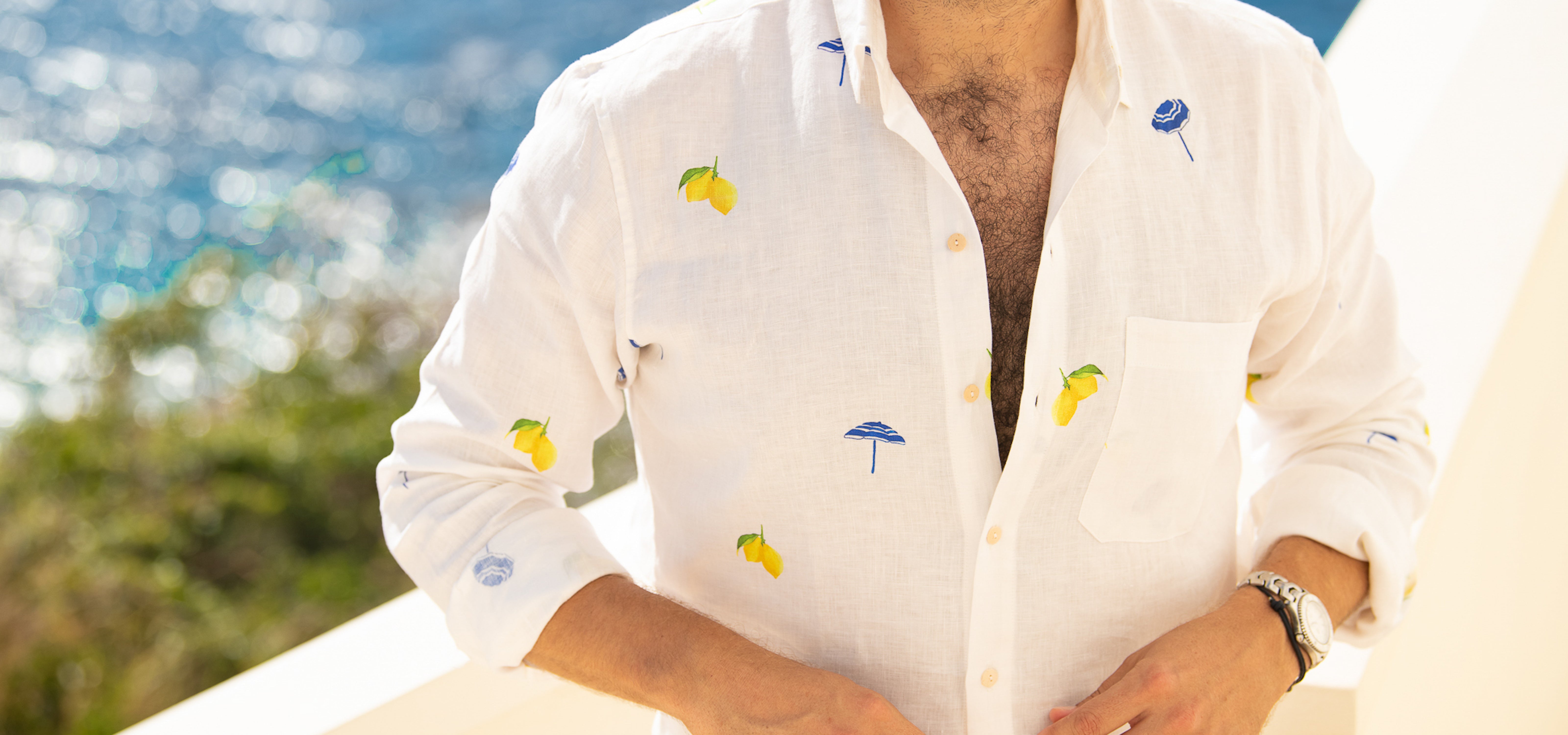 Men's 100% Hemp Linen Long Sleeve Button Down Shirt. - Vital Hemp, Inc.
