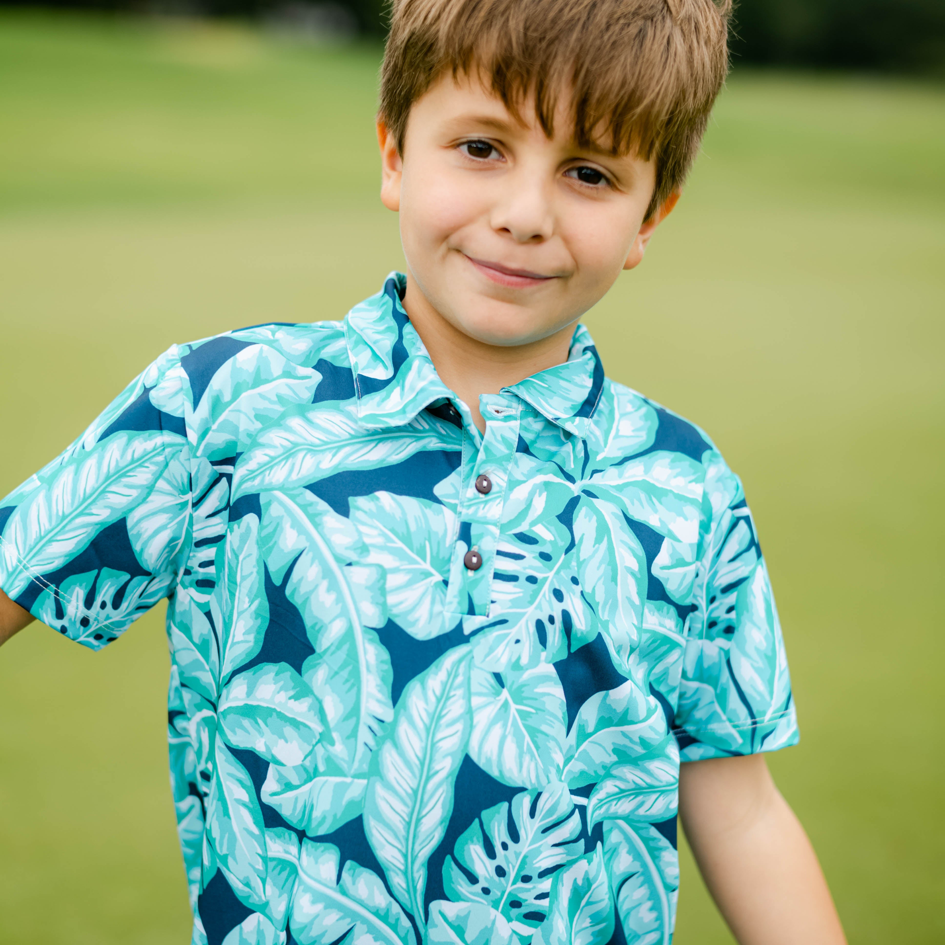 Hawaiian polo shop for kids