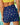 Kenny Flowers Sanpellegrino collaboration womens navy blue citrus swimfruits mini sarong swim suit coverup