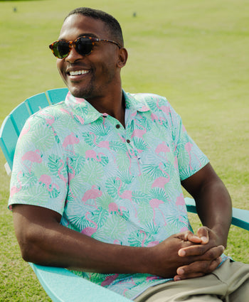 Kenny Flowers Golf Apparel  Matching Golf Shirts & Performance Polos