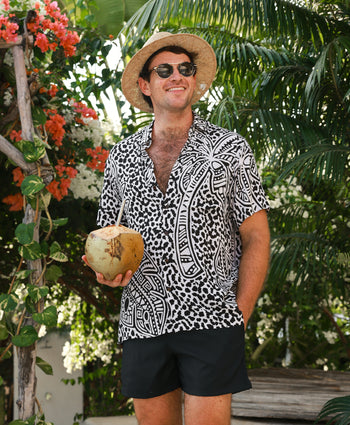  Funny Tropical Fish Men's Shirts Long Sleeve Button Down Hawaiian  Shirts Casual Blouses Tee Top XS : Sports & Outdoors
