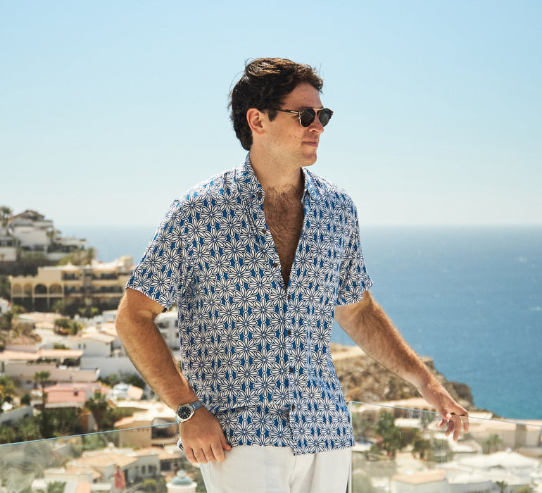 Mens Cabana Sets | Matching Hawaiian Shirts and Swim Trunks – Kenny Flowers