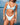 Kenny Flowers Watercolors Swim The Ischia blue mosaic womens sporty bikini bottom