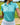 Gray The Daisy Sundays - Mint - Ladies Golf Polo