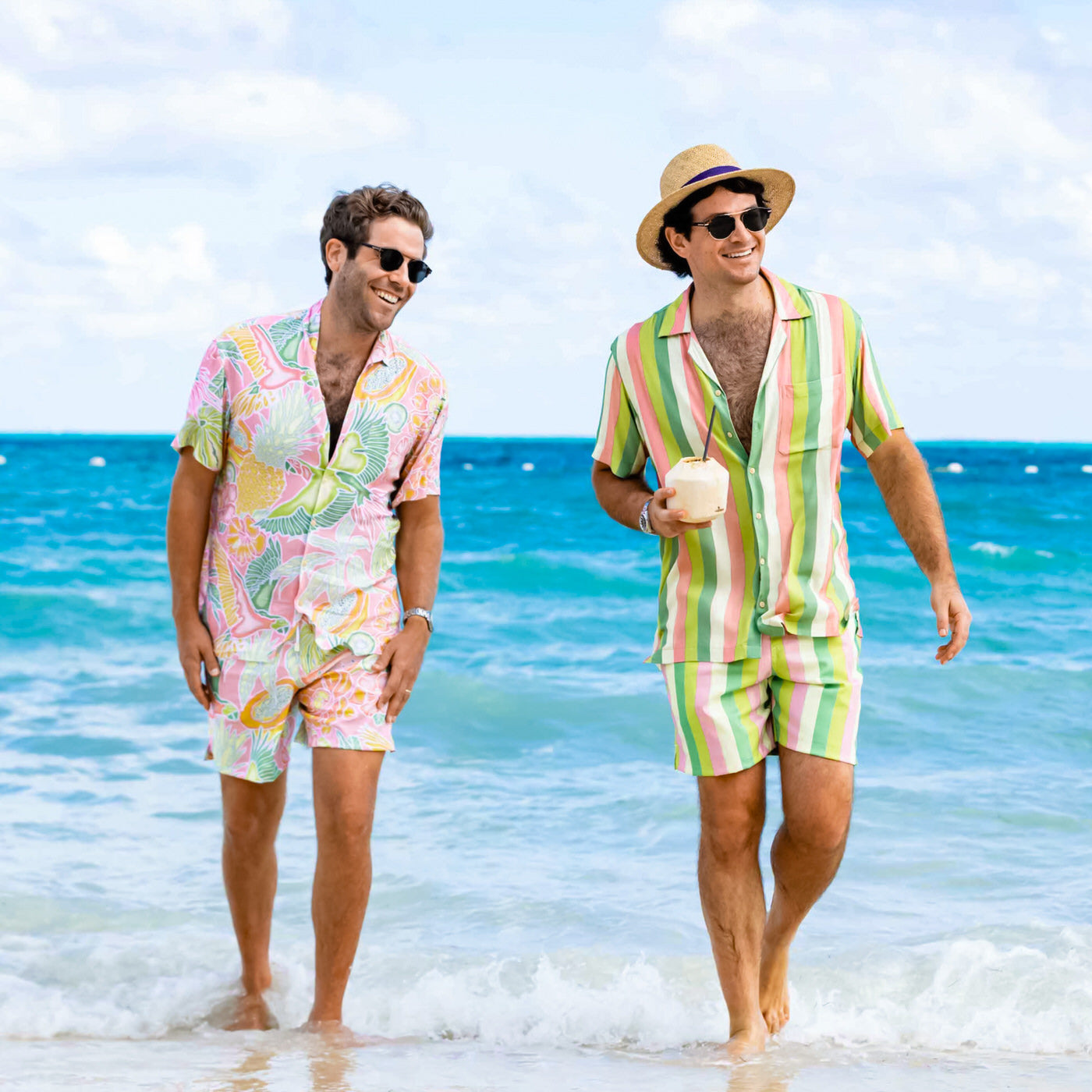 The Todos Santos | Mens Swim Trunks by Kenny Flowers | Modern Resortwear Navy / S